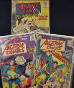 American Comics - Superman DC Publication Action Comics to include No.206, 210 and 219 (3) condition
