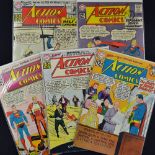 American Comics - Superman DC Publication Action Comics to include No.286, 287, 288, 289 and 290 (5)