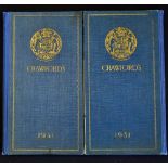 Crawfords Biscuits & Chocolates. Desk Writing Set & Blotter For 1931 - In three sections; The left