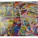 American Comics - Superman DC Superman includes Nos.140, 141, 142, 143, 144 -149 (10)