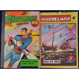 Marvelman Adventures 1961 annual together with Marvelman Comic No.256 (2)
