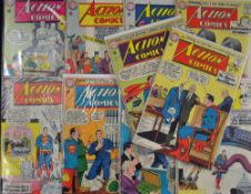 American Comics - Superman DC Publication Action Comics to include No.301-310 (10)