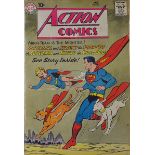 American Comics - Superman DC Publication Action Comics No.266 July 1960 condition some frayed to