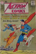 American Comics - Superman DC Publication Action Comics No.266 July 1960 condition some frayed to