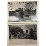 India & Punjab - Golden temple Photographs -Two vintage photographs of the Sikh temple at