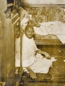 India - Mahatma Gandhi - Signed Original Photograph - signed and inscribed 'God Is Truth', this