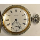 E. Howard & Co. Boston Pocket Watch 1869-1899 - serial No. 64714, Series V, running, appears in good