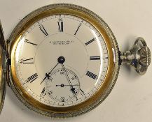 E. Howard & Co. Boston Pocket Watch 1869-1899 - serial No. 64714, Series V, running, appears in good