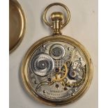 Hamilton Pocket Watch 1910 - serial No. 773824, Grade 972, run: 200, 17 jewels, running, appears