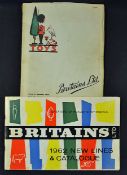 1962 Britains New Lines Catalogue together with 1979 Britains Toys Sales Catalogue (2)