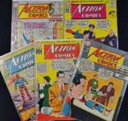 American Comics - Superman DC Publication Action Comics to include No.281,.282, 283, 284 and 285 (