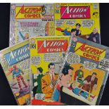 American Comics - Superman DC Publication Action Comics to include No.281,.282, 283, 284 and 285 (