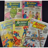 American Comics - Superman DC Publication Action Comics to include No.276, 277, 278, 279, and 280 (