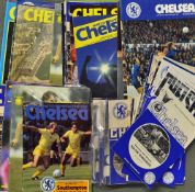 1970s/80s Chelsea Home Football Programmes includes League and Cup fixtures, mixed condition A/G,