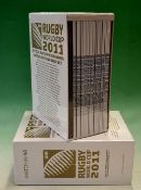 2011 Rugby World Cup Programmes presentation boxed set of 48 official match programmes: ltd