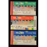 1999 Rugby World Cup Semi-final, 3/4th and other match tickets (3): to incl the semi-final played at