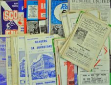 1960s Scottish Assorted football programmes with a good variety of teams and some big match