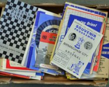 Assorted 1960s Football Programmes a mixed variety of programmes covering mostly FA Cup