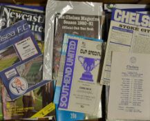 Collection of Chelsea football programmes in the 2000s but also includes 1979/80 Stoke City (