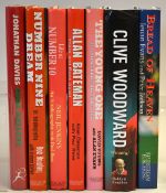 Rugby Books - collection of signed autobiographies: 7x signed volumes by Dai Young, Clive