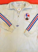 1977 France Rugby League International shirt from the Rugby League World Cup tournament held in