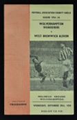 1954 Charity Shield Wolverhampton Wanderers v West Bromwich Albion souvenir programme by Dawson, 4