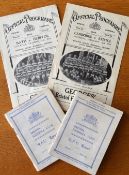 Bristol Rugby Programmes & Annual Report Booklets from 1935 to 1936: to incl Bristol v Cambridge