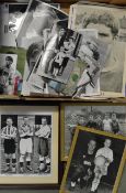 Box of Football Press Photographs includes a variety of images mostly player head shots, many