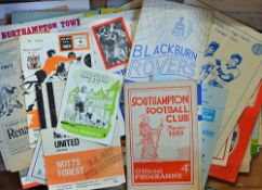 Collection of mainly 1960's football programmes interesting selection with some big match issues,