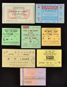 Collection of France "Away" International rugby tickets from 1978 onwards (8): to incl v New Zealand