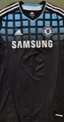 Frank Lampard Match Worn Chelsea Football Shirt worn v Rangers in Aug 2011, size 9 UK with COA,