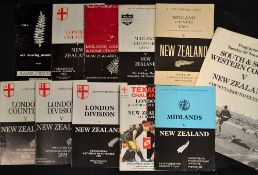 New Zealand All Blacks rugby tours to UK from 1960's onwards (11): to incl 6x v London Counties '63,