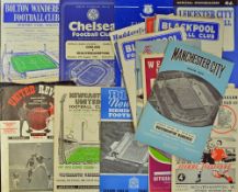 1960/1961 Wolverhampton Wanderers complete season of away programmes with league (21) and FA Cup .