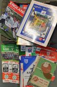 1960 onwards Assorted International Football Programmes includes 1956 Finland v Iceland, 1958