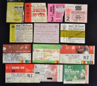 Collection of Wales v New Zealand All Blacks rugby match tickets from 1935 onwards (13): to incl