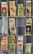 Assorted Football Cigarette Cards includes Barratt Famous Footballers, JPS Footballers 1928, JPS