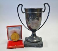Jean Jacque Marcel Continental Player of The Year Cup and Medal - the bronze medal engraved to the