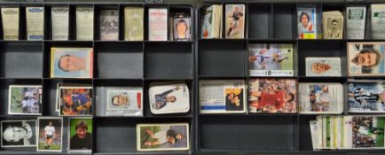 Quantity of Assorted Football Cigarette and Trade Cards - includes Famous Footballers Carreras,