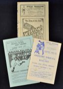1948/1949 Wolverhampton Wanderers 'A' team away football programmes v Hereford United dated 22
