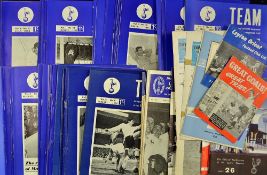 1950s onwards Tottenham Hotspur 'Lilywhite' Football Programmes also includes 1961 Tottenham v