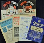 Collection of Cup Finals to include 1956/1957 Manchester United v West Ham United FA Youth Cup