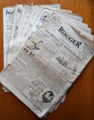 Rare 1931 Collection of 'Rugger' Weekly periodical: to incl a near complete run from issue No.3