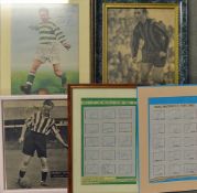 Real Madrid 1955-60 Football Autographs includes Puskas, Santa Maria, Casado, Gento, Ruiz, Pachin