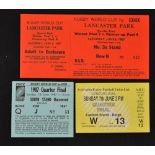 1987 Inaugural Rugby World Cup Quarter Final tickets (3) to incl New Zealand v Scotland played at