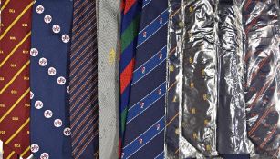 10 Assorted Cricket Ties including GWH '87, MPCA, OCA, MCC, England v Australia tour 1982-83 and 5