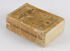 Wisden Cricketers' Almanack 1932 - 69th edition - with front wrapper only, with original photograph,