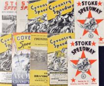 1949 Coventry Speedway Programme 'The 1949 Brandonapolis' date 27 Aug together with 1957 and 1960
