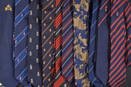 10 Assorted Cricket Ties including England, 100 Year Centenary, MCC, Prudential World Cup and 6