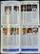 1992 England v Pakistan Extensively Signed Cricket Programmes - the first Cornhill Insurance Test