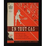 1960 'En-Tout-Cas' Sports Sales Brochure - Catalogue for Sports and Garden Accessories with